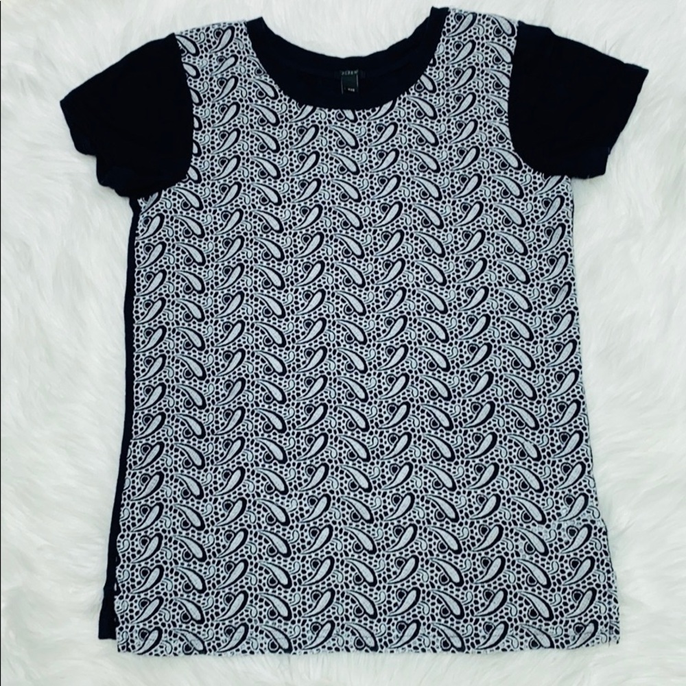 J.Crew Paisley Eyelet Shirt - Picture 2 of 8